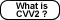 What is the CVV2 number?